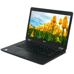 DELL LATITUDE E7470 INTEL CORE I5 6300U 2.4GHz 8GB 128GB SSD CAM WIFI WIN11 PRO - Picture 1 of 5
