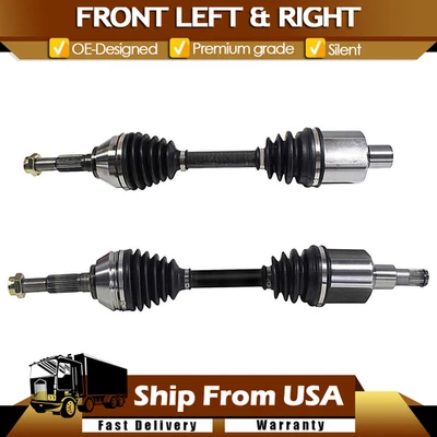 Front 2x CV Axle Assembly for CHEVROLET BLAZER 03-05 S10 97-03 ZR2 4WD - Image 1 of 4