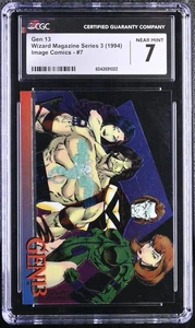Gen 13 #7 CGC 7 Image Comics 1994 Wizard Magazine Series 3 Jim Lee Brandon Choi - Picture 1 of 2