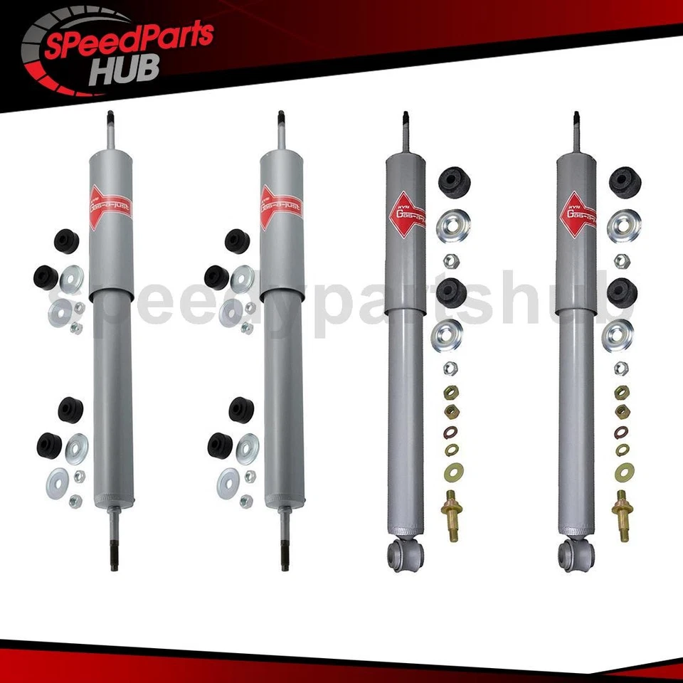 Conjunto de amortiguador trasero delantero KYB de 4 piezas para Chevrolet Corvette 1953-1962 Foto 1 de 4