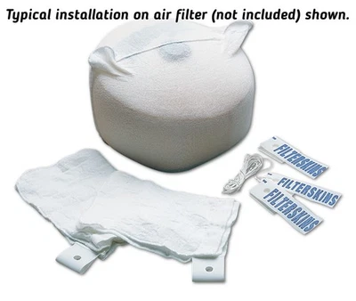 Quick Release Air Filter Skins (3 PK) 6-8" For Full Size Dirt Bikes PCR. M819-90 - Image 1 of 3