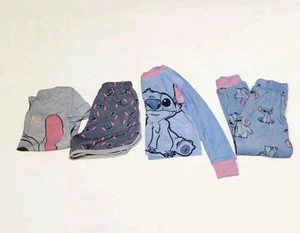 Lilo And Stitch Pajamas Set 2 Sets Size 7/8 - Picture 1 of 14
