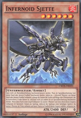 YuGiOh Infernoid Sjette CROS-DE031 Common NM 1st - Bild 1 von 2