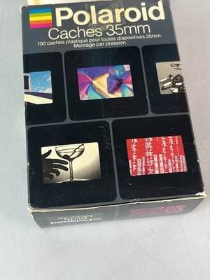 New Vintage POLAROID Caches 35mm Plastic Snap-together Slide Mounts 100 Total - Image 1 of 3