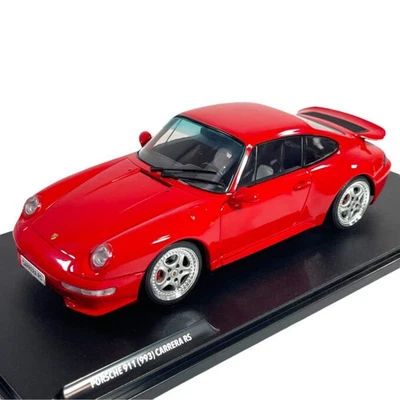 Modellino Auto Solido 1/18 Porsche 911 993 Carrera RS Indischrot 1997 - Immagine 1 di 4
