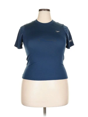 Camiseta Speedo Mujer Azul Activa 18 Plus Foto 1 de 4