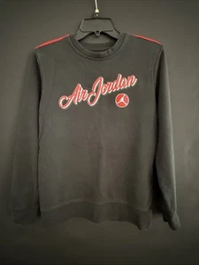 Air Jordan Pullover L schwarz Pulli Fleece Sweatshirt - Bild 1 von 5
