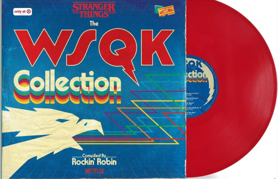 Stranger Things - The WSQK Collection, Vinyl Record, LP, Red - Image 1 of 4