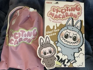 Labubu Exciting Macaron Sesame Bean Pop Mart The Monsters Opened Box Authentic - Picture 1 of 4