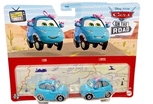 PACK DE 2 COCHES DISNEY PIXAR "LISA & LOUISE" ON THE ROAD - DIECAST Ghosts Shining Ep - Imagen 1 de 5