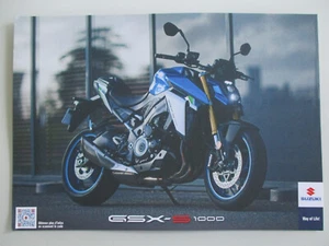 Suzuki GSX-S 1000 Prospekt brochure (französisch / french) - Picture 1 of 1