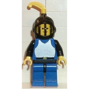 Breastplate - Blue with Black Arms, Blue Legs with Black Hips, Black Grille Helm - Picture 1 of 1