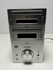 AKAI AA-503R / 500 Series Micro Hifi Anlage Tapedeck-CD-Player DX-500+CD-500 - Picture 1 of 1