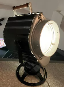 Antiker Scheinwerfer Filmscheinwerfer Bühnenlicht Funktionsfähig Loft Art Deco - Bild 1 von 6