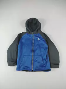 Childrens Place Jacket Youth Boys Medium 7/8 Blue Hooded Winter Coat Outerwear - Bild 1 von 10