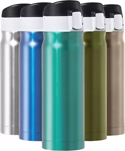 OGGI Caliber Stainless Steel Travel Water Bottle- Insulated Coffee Mug, Metal - Picture 1 of 12