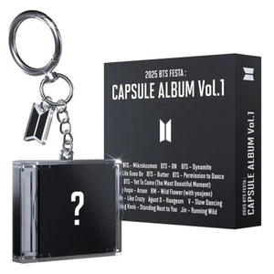 BTS 2025 BTS FESTA : CAPSULE ALBUM VOL.1 /NFC CD+Case+Sticker+Photo Card+Guide - Picture 1 of 8