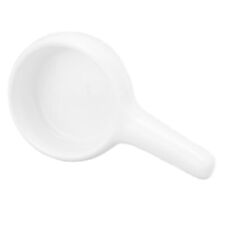 Little TeaCandle Holder Ceramic Spoon Shape Home For Incense Burner(White ) FTD
