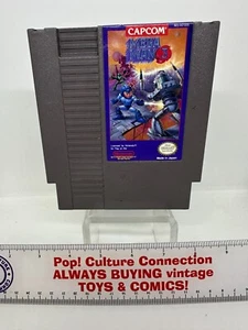 1990 Nintendo Capcom NES Mage Man 3 Game Only Inv-1186 - Picture 1 of 6