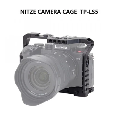 NITZE CAMERA CAGE FOR PANASONIC LUMIX S5 - TP-LS5 - Image 1 of 4