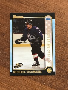 Michael Zigomanis 1999 Bowman CHL NHL Prospect Gold #36 Kingston 20/99