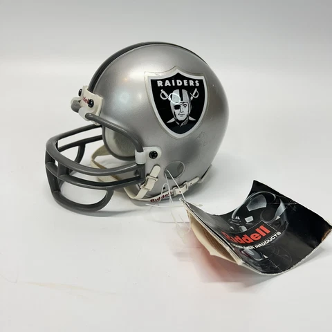 Las Vegas Oakland Raiders - Riddell NFL Mini Football Helmet Memorabilia Cover