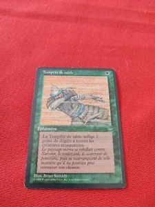 Tempête Sand Sandstorm Renaissance Rare Card Magic MTG FR - Picture 1 of 2