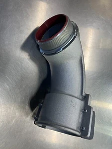 Bridgeport 814, 4" 90° Angle Connector, Insulated Throat, Malleable Iron - NEW - Picture 1 of 4