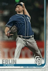 #626 Robbie Erlin San Diego Padres 2019 Topps Series 2 Baseball Card GAU - Picture 1 of 2