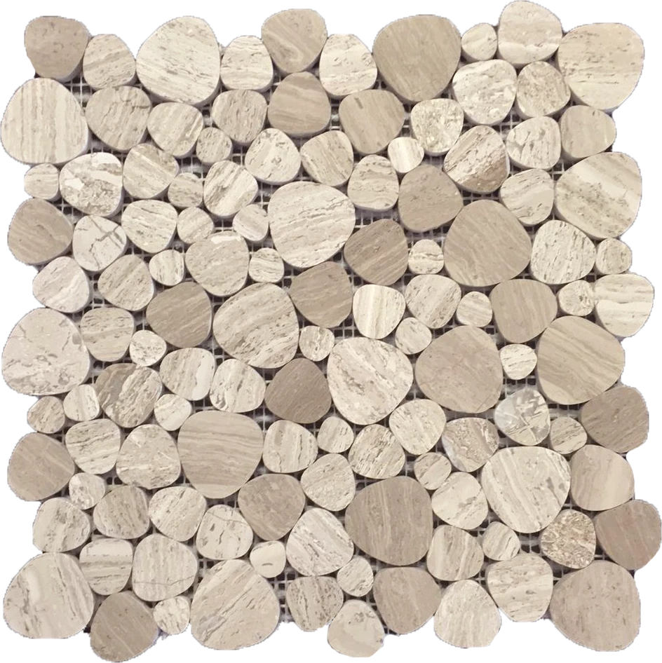 Mármol en forma de corazón piedra natural mármol mosaico salpicadero decoración.ducha.cocina. Foto 1 de 1