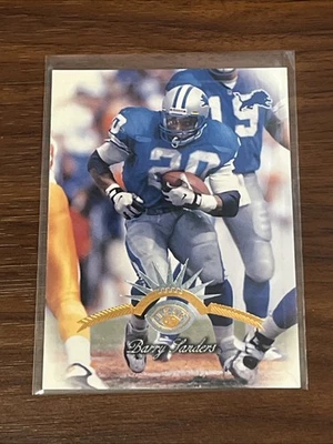 Leaf Football 1997 Barry Sanders #3 Detroit Lions Foto 1 de 2