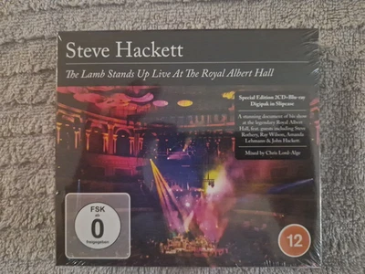 Steve Hackett 2025 The Lamb Stands Up Live At The Royal Albert Hall(2CD+Blu-Ray) - Bild 1 von 2