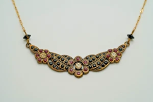 Collar Flor Eslabones Pididdly 17" JB28 - Imagen 1 de 6