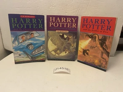 Harry Potter and the Chamber of Secrets Lot 3 Bloomsbury Paperbacks UK Vintage - Image 1 of 4