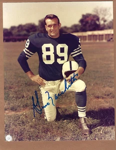 Gino Marchetti Hand Signed Autographed 8x10 Photo Baltimore Colts HOF - Picture 1 of 1