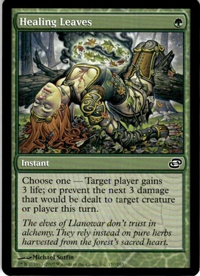 MTG Healing Leaves NEARMINT NM / Magic The Gathering : Planar Chaos - Image 1 of 2