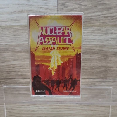 NUCLEAR ASSAULT Game Over; Cassette 1986 Combat Relativity Foto 1 de 4