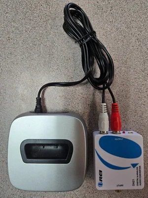 REI Digital to Analog Audio Converter DA21 inc widex TV-BASE - Image 1 of 4
