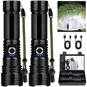 Flashlights High Lumens Rechargeable, 990000 Lumens Super Bright LED Powerful... - Picture 1 of 6