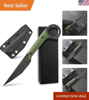 Cuchillo de hoja fija C1140 - Acero D2, mango G10, perfecto para aventuras al aire libre Foto 1 de 4