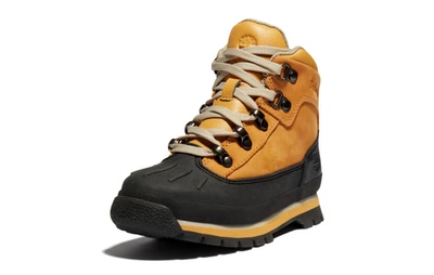 Timberland Eurohiker Shell Toe Tan Black Sz 7Y TB 0A1LVW 231 Hiking Boots - Image 1 of 3