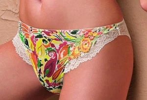 Lise Charmel slip séduction FLEUR CONTRE COEUR multicolor T3 (42)