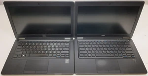 Lot of (2) Dell Latitude E7250 Core i5-5300U 2.30GHz 8GB RAM NO SSD *NO BATTERY - Picture 1 of 15