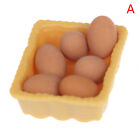 1:12 Dollhouse Miniature Mini Egg With Tray Kitchen Accessories Model To Nm Wa