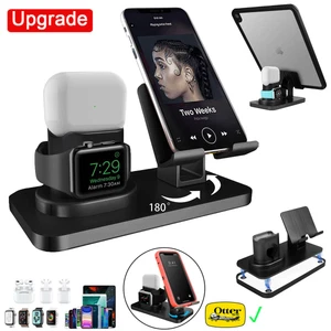 3in1 Universal Charging Dock Station Holder Stand for iPhone Apple Watch AirPods - Picture 1 of 15