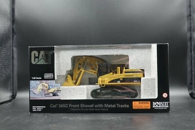 NORSCOT 55160 CAT 365C FRONT SHOVEL W/METAL TRACKS  1:50 SCALE N.I.B. - Image 1 of 4