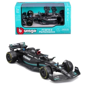 Bburago F1 Mercedes-AMG PETRONAS W14 #63 George Russell 2023 1:43 Model Race Car