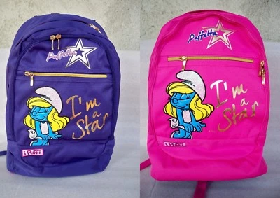 SCHULRUCKSACK EVOLUTION DIE SCHLÜMPFE GOLDEN STAR SEVEN JUNIOR SJ