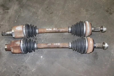 1997-2001 Honda Prelude Base OEM Axles Drive Shafts H22A4 2.2L CV Joints A/T  - Image 1 of 4