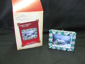 Hallmark Keepsake Ornament Thomas Kinkade Silent Night, 2005, nuevo en caja - Imagen 1 de 5